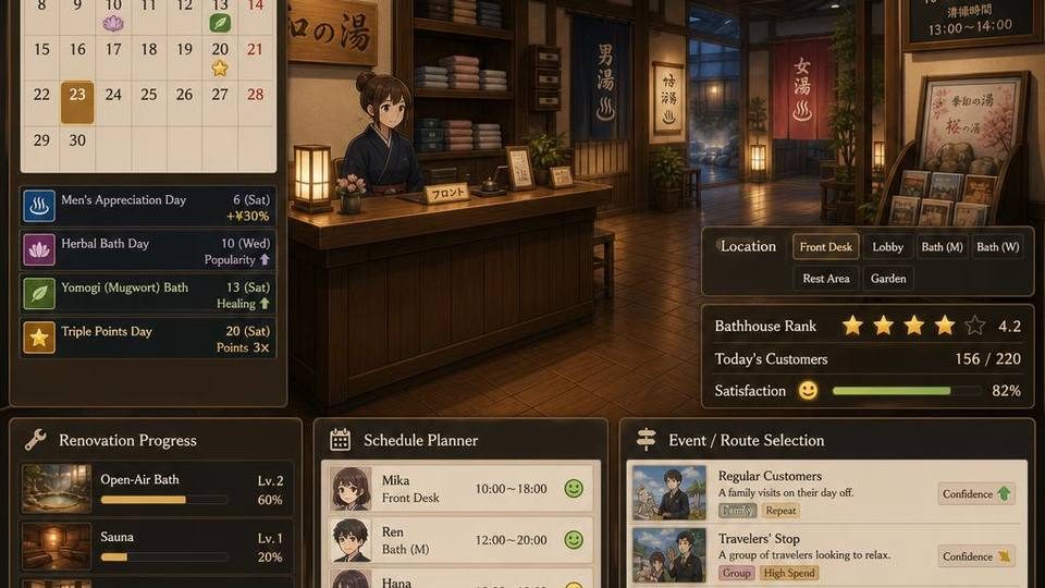 背德浴场 中文界面 演示图 1